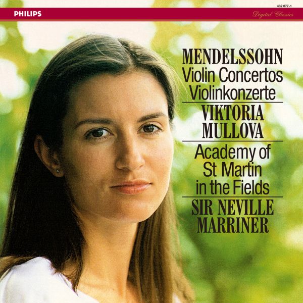 Viktoria Mullova/Sir Neville Mariner&Academy of St. Martin-Mendelssohn:Violin Concertos/ LP 