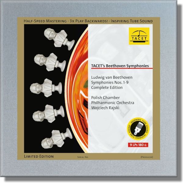 W. Rajski & Polish Chamber Philharmonic Orchestra: Beethoven - Symphonies 1-9 Boxset / 9LPsTacet
