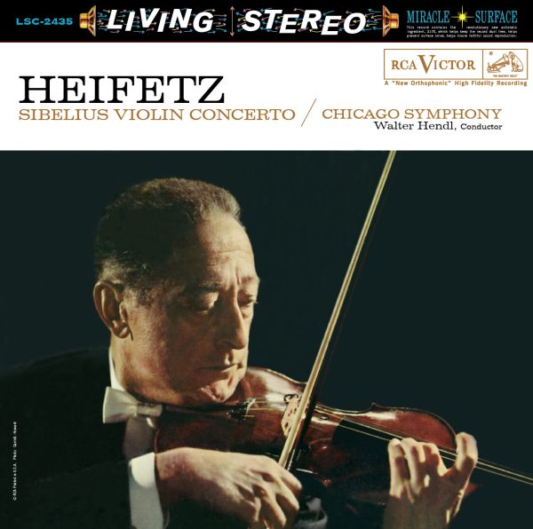 Walter Hendl & Chicago Symphony Orchestra: Sibelius - Violin Concerto in D Minor / LP Analogue 