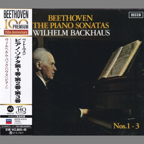 Wilhelm Backhaus – Beethoven: Piano Sonatas Nos. 1-3 / CD Universal Music