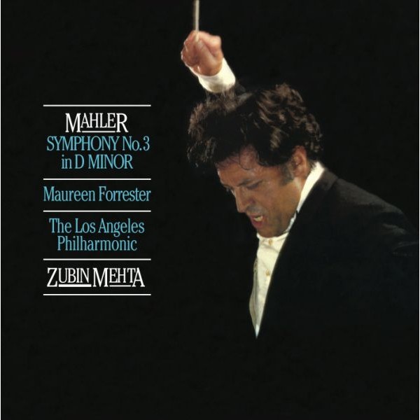 Zubin Mehta & Los Angeles Philharmonic - Mahler: Symphony No. 3 In D Minor/ Forrester / LP Analo