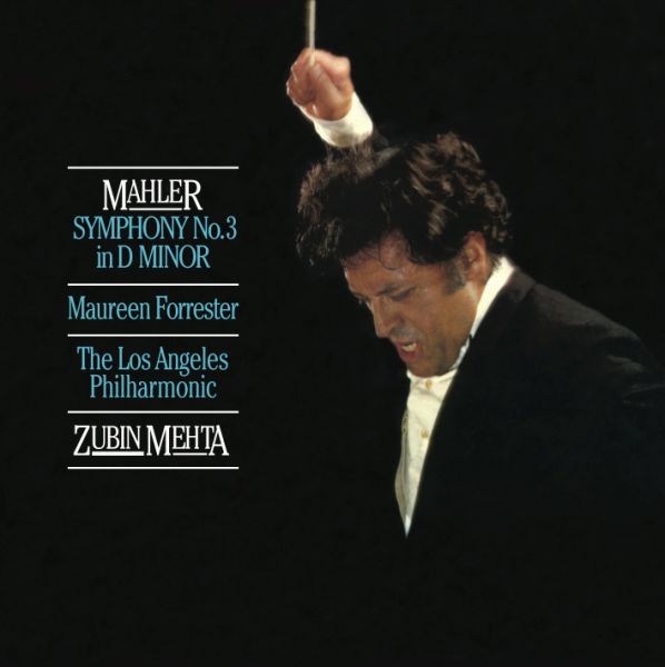 Zubin Mehta & Los Angeles Philharmonic - Mahler: Symphony No. 3 In D Minor/ Forrester / LP Analo